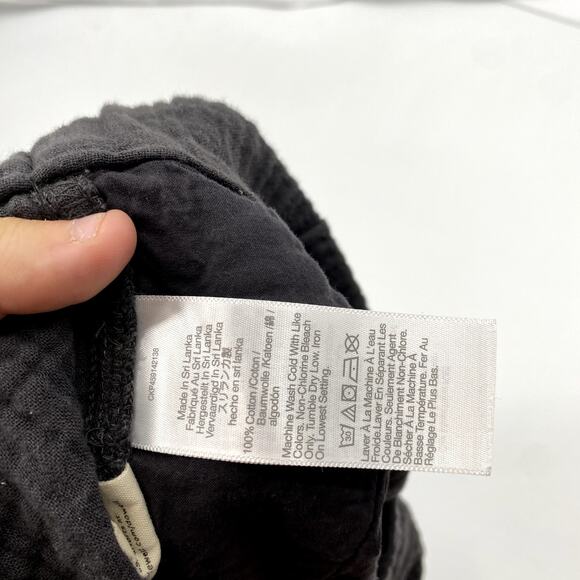 Madewell gray Easy Pull-On Shorts in Lightspun - Picture 7 of 10